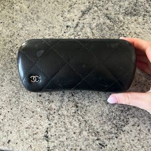 Chanel Black Ch5171 White Bow Polarized Sunglasses